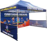 Custom 10X15 FT Aluminum Tent Frame w/ Canopy & Carry bag on Wheels Full color sublimated, 10' L x 15' W x 8' H