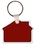Custom House Household Item Key Tag (2.27"x1.75"), Price/piece