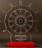 Custom 386-AP0SHIP1RBZ  - Helmsman Award-Clear Acrylic