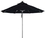 Custom Commercial Stainless Steel Market Umbrella W/Fiberglass Ribs 9', Price/piece