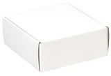 Custom White Decorative Mailer - 8 x 8 x 3, 8