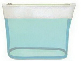 Custom Promotional Transparent Accessory Bag (8-3/4"x2-1/2"x6-3/4")