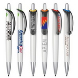 Custom Colorful Series Plastic Ballpoint Pen, 5.39