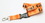 Custom Orange Nylon Lanyards 3/4" (20Mm), Price/piece