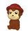 Blank Rubber Cute Monkey Toy