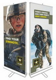 Custom Double-Sided Retractable (Roll Up) Banner Stand, 33