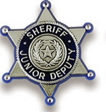 Custom Sheriff Junior Deputy Badge Stock Design Plastic Lapel Pin