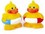 Custom Rubber Tubby Tube Duck, 3 1/2" L x 3" W x 3 3/4" H, Price/piece