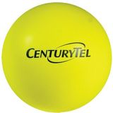 Custom Yellow Squeezies Stress Reliever Ball