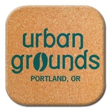 Custom All Natural Cork Coaster (Made in the USA), 4