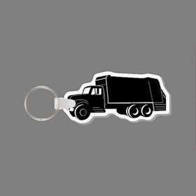 Key Ring & Punch Tag - Garbage Truck
