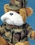 Custom Camouflage Army Uniform Accessory For Stuffed Animal (Medium)