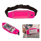 Custom Exercise Runners Waist Belt With Rose Expandable Storage Pouch, 27