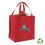 Custom Jumbo Heavy Duty Grocery Bag, 13" W x 15" H x 10" D, Price/piece