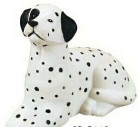 Custom Dalmatian Dog Stress Reliever, 4 1/4" L x 2 1/4" W x 3 1/4" H