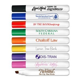 Custom Chisel Tip Low Odor Broadline Dry Erase Marker