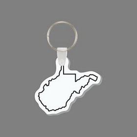 Custom Key Ring & Punch Tag - West Virginia