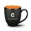Custom Dereham Mug - 16oz Black/Orange, Price/piece