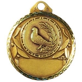 Custom Stock Round Bird Medal