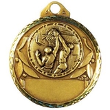 Custom Stock Basketball Male Medal