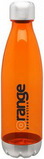 Custom 25 Oz. Tangerine H2Go Impact Bottle, 10.5