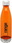 Custom 25 Oz. Tangerine H2Go Impact Bottle, 10.5" H x 3" W, Price/piece