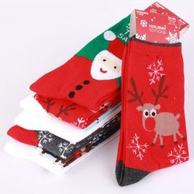 Blank Christmas Socks, 8 3/10" L x 8" W
