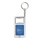 Custom The Nellie Flashlight/Bottle Opener Keychain - Blue, 1.5