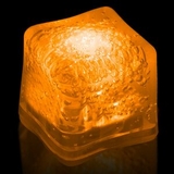 Blank Orange Lited Ice Cubes, 1 3/8