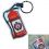 Custom Customized PVC Flashing Keychain - Fire Extinguisher, 2" L x 1.4" W x 0.2" H, Price/piece