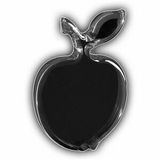 Custom Apple W/Leaf (5 1/2