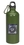 Custom 22 oz. Aluminum Sports Water Bottle w/ Carabiner, Screen Printed - Colors, Price/piece