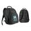 Custom Commuter Backpack with Rear Padded Laptop holder, 17" W x 11" H x 4 3/4" D, Price/piece