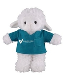 Custom Soft Plush Sheep in Scrub Shirt 12
