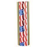 Blank U.S. Flag Round Plastic Column (1 3/4