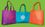 Custom Recycled PET Purple Bag (13"x5"x13"), Price/piece