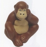 Custom Monkey Stress Reliever Squeeze Toy