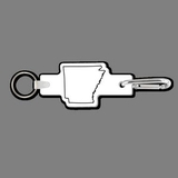 Custom Arkansas State Key Clip