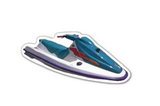 Custom 20mil Full Color Jet Ski Magnet (3.1-5 Sq. In.)