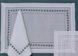 Placemat Set - Shamrock Embroidery