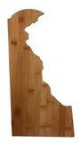 Custom Delaware State Cutting And Serving Board, 16 1/2