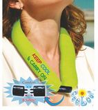 Custom CooLooP Active Water Scarf - Lime Green