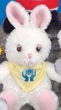 Custom Ruddly Family Stuffed White Bunny