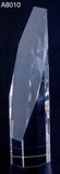Custom Crystal Octagon Tower Award (10