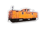 Custom Caboose #2 Magnet - 5.1-7 Sq. In. (30MM Thick)