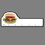 6" Ruler W/ Full Color Hamburger Sandwich, Price/piece