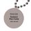 Custom Silver Bead Medallion Necklaces w/ Silver Medallion, Price/piece