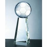 Custom Soccer Award w/Tall Base (Small) - Screened