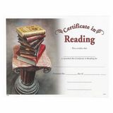 Custom Certificate of Reading