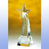 Custom Rising Star Crystal Award - Large, 11.5